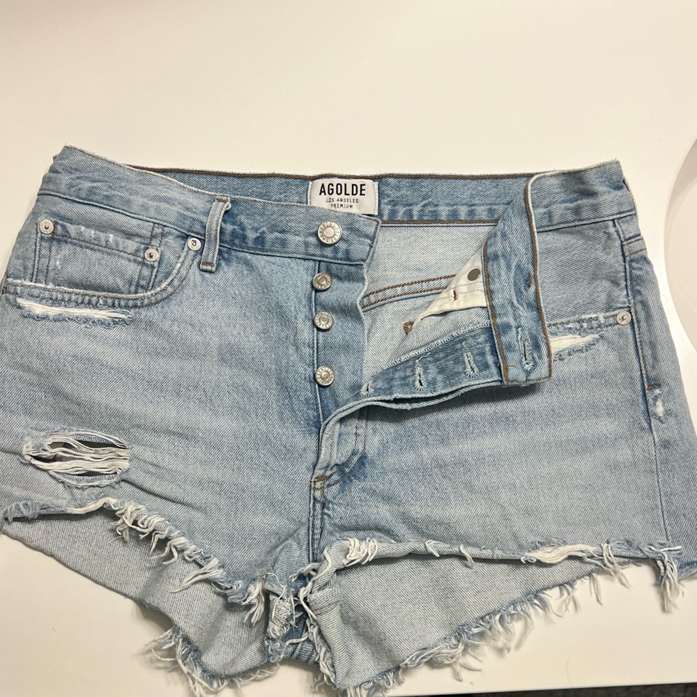 Agolde cut off womens short size 28